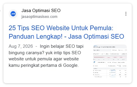 tips optimasi seo onpage website